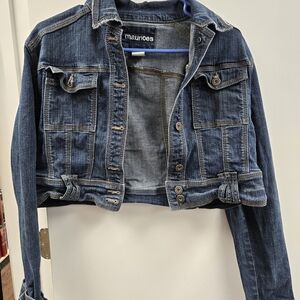 Maurices Blue Denim Jacket